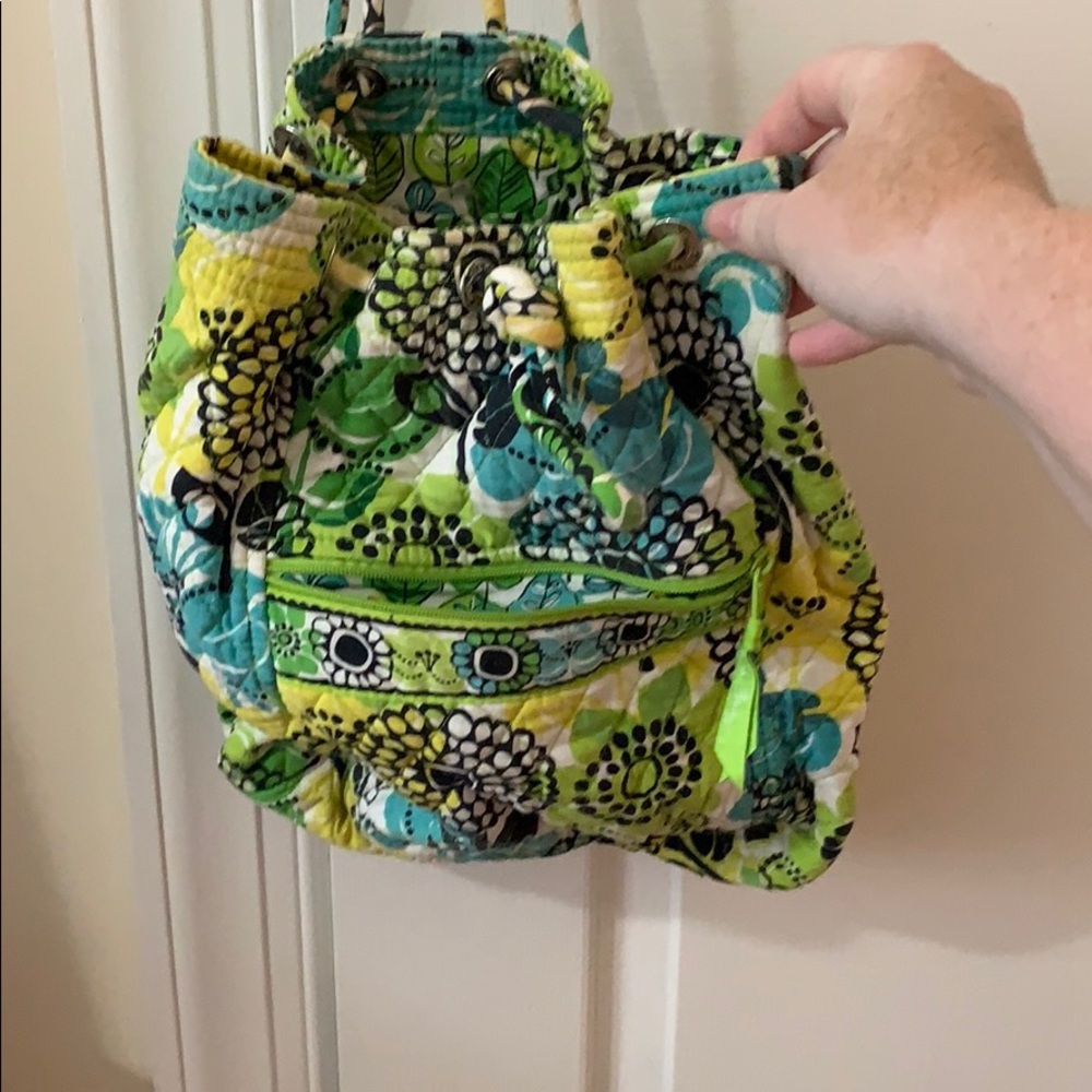 Vera Bradley Limes Up drawstring bag